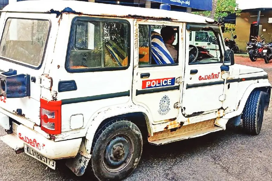 police jeep