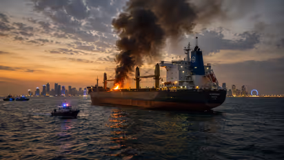 w 412h 232imgid 01kr8xtn1esd8vaqzram7xw9a9imgname cargo ship attacked near qatar in persian gulf maritime security concerns escalate 1778416178221