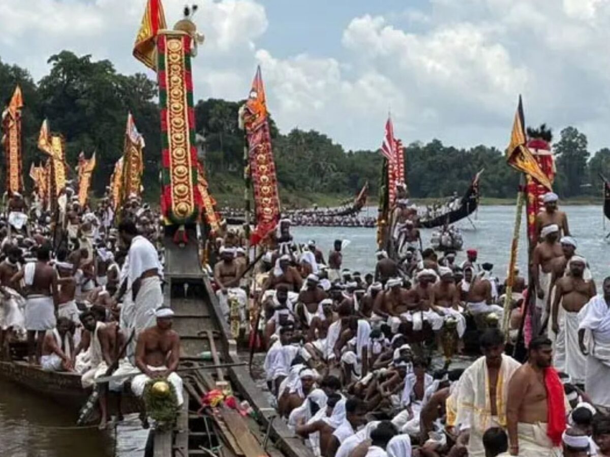 ആറന്മുള ഉത്രട്ടാതി ജലമേള ഉപരാഷ്ട്രപതി ഉദ്ഘാടനം ചെയ്തു