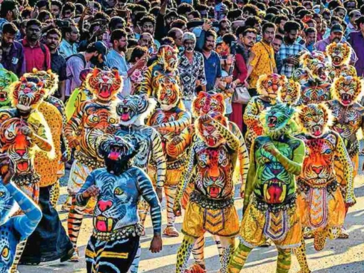 പുലിക്കളിക്ക് പിന്തുണയുമായി സാംസ്കാരിക മന്ത്രി