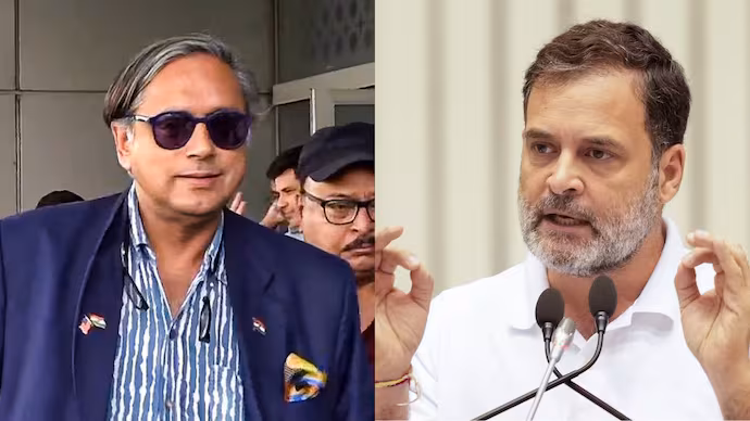shashi tharoor with rahul