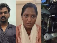 പരിയാരത്ത് ബൈക്കിലെത്തി വയോധികയുടെ സ്വര്‍ണമാല കവര്‍ന്ന ദമ്പതിമാര്‍ പിടിയില്‍