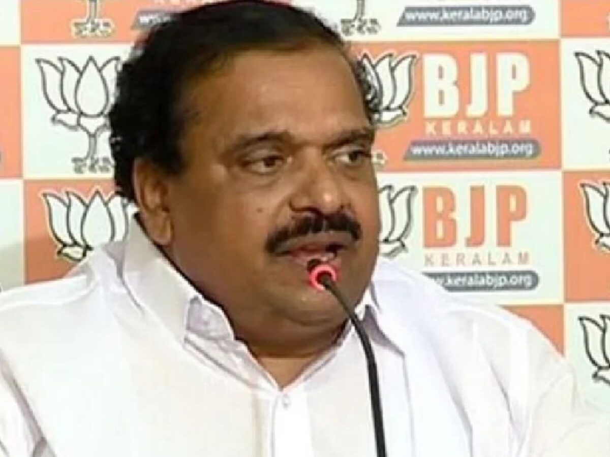 ആർ. ശ്രീലേഖ ബിജെപിക്ക് ലഭിച്ച നിധിയാണെന്ന് പി.കെ. കൃഷ്ണദാസ്