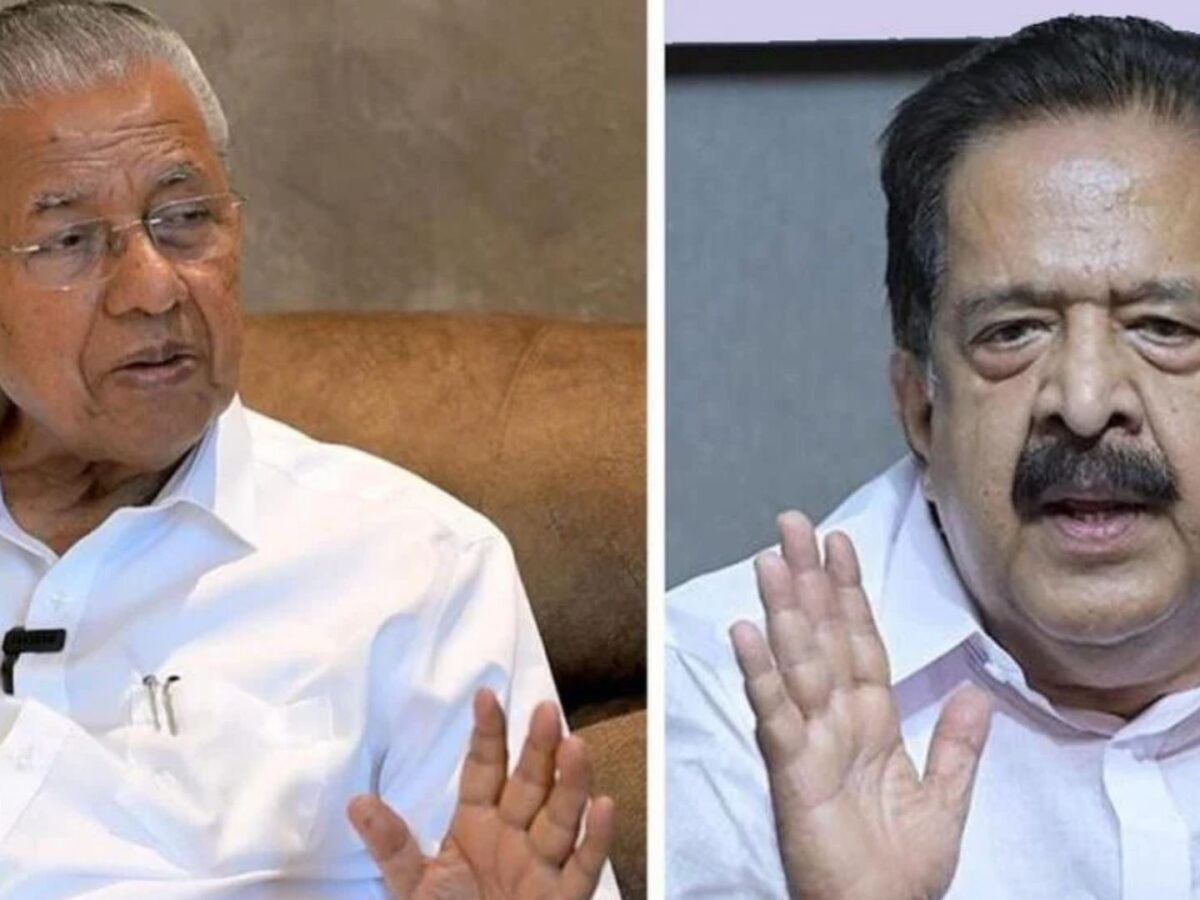 രമേശ് ചെന്നിത്തലയ്ക്ക് കത്തയച്ച് പിണറായി വിജയൻ